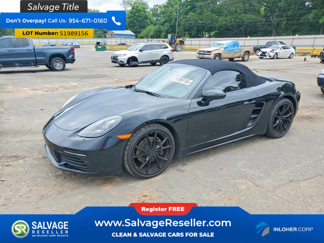 Used 2017 Porsche 718 Boxster