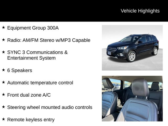 2019 Ford Escape SEL