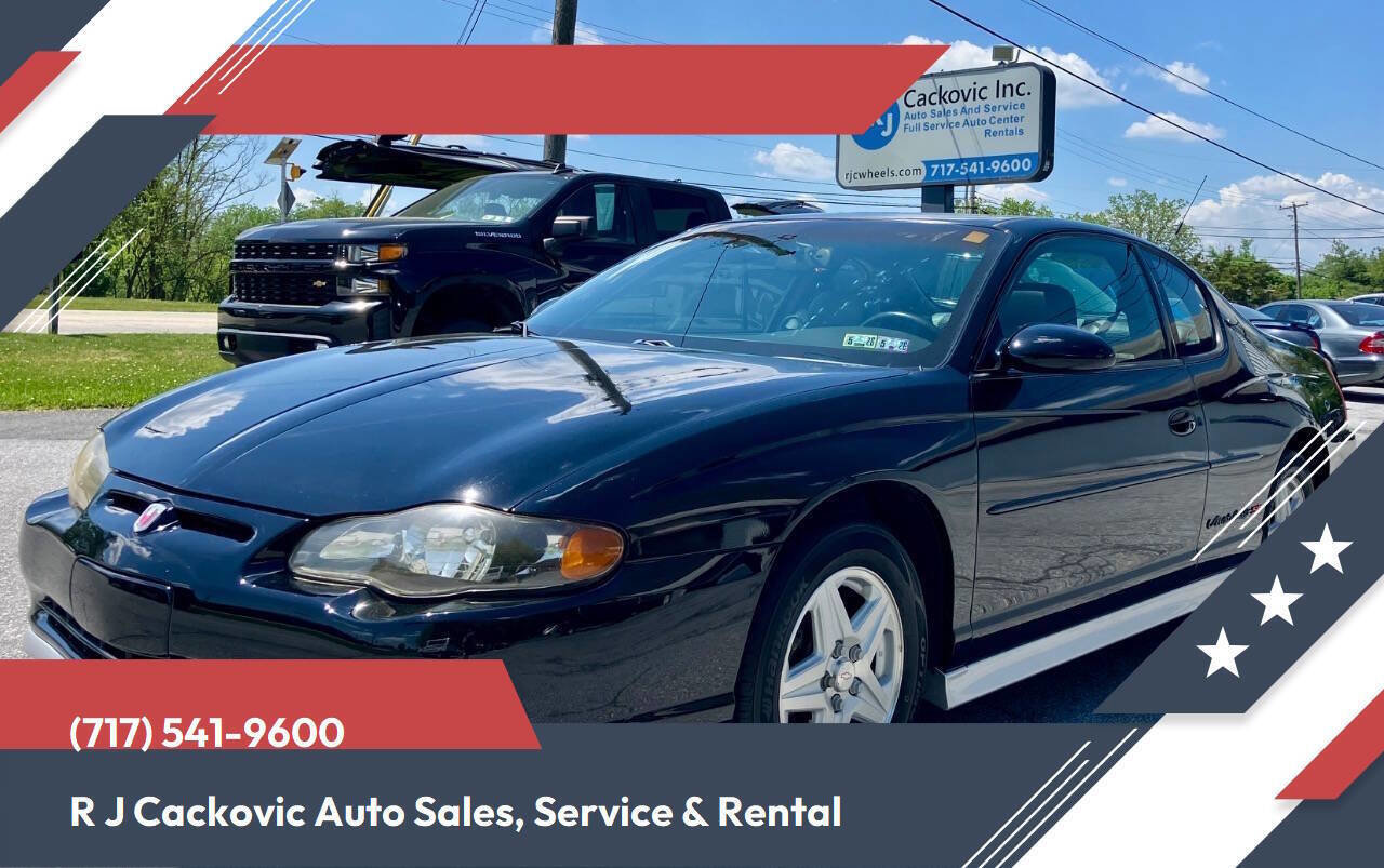 Used 2002 Chevrolet Monte Carlo SS w/ Pace Car Replica Pkg