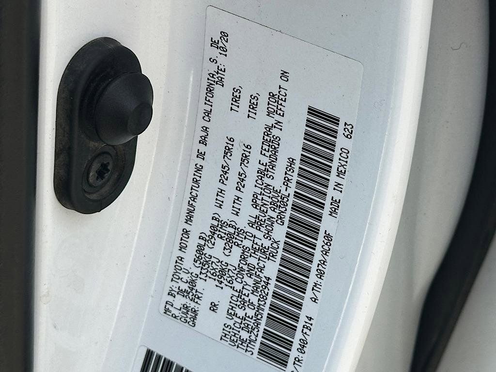 2021 Toyota Tacoma SR