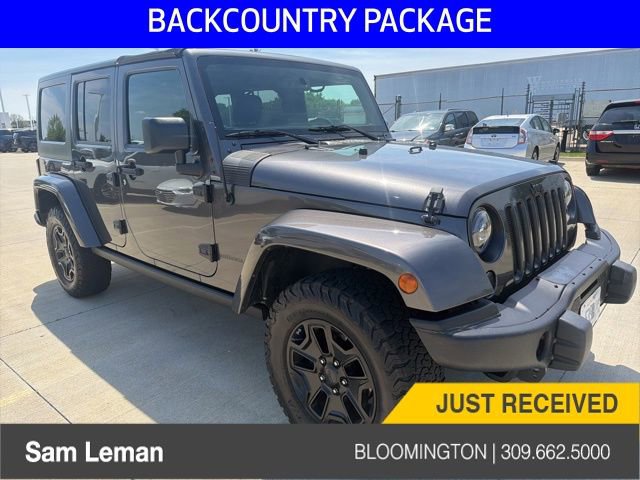 Used 2016 Jeep Wrangler Unlimited Sahara