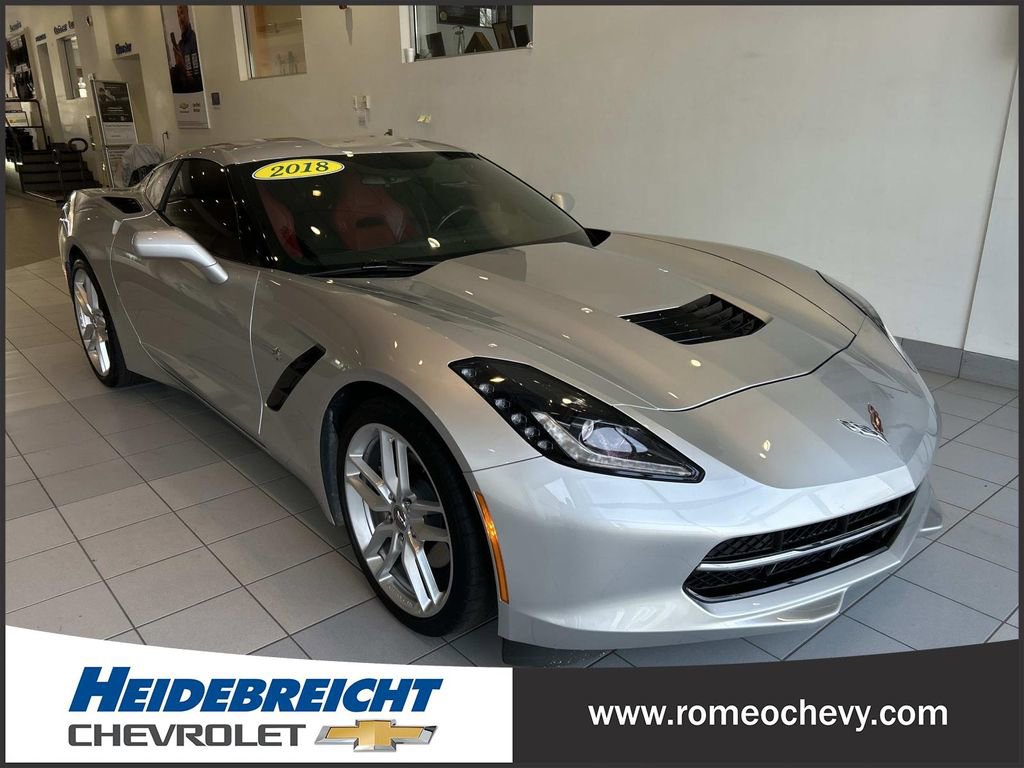 Used 2018 Chevrolet Corvette Stingray Coupe w/ 1LT