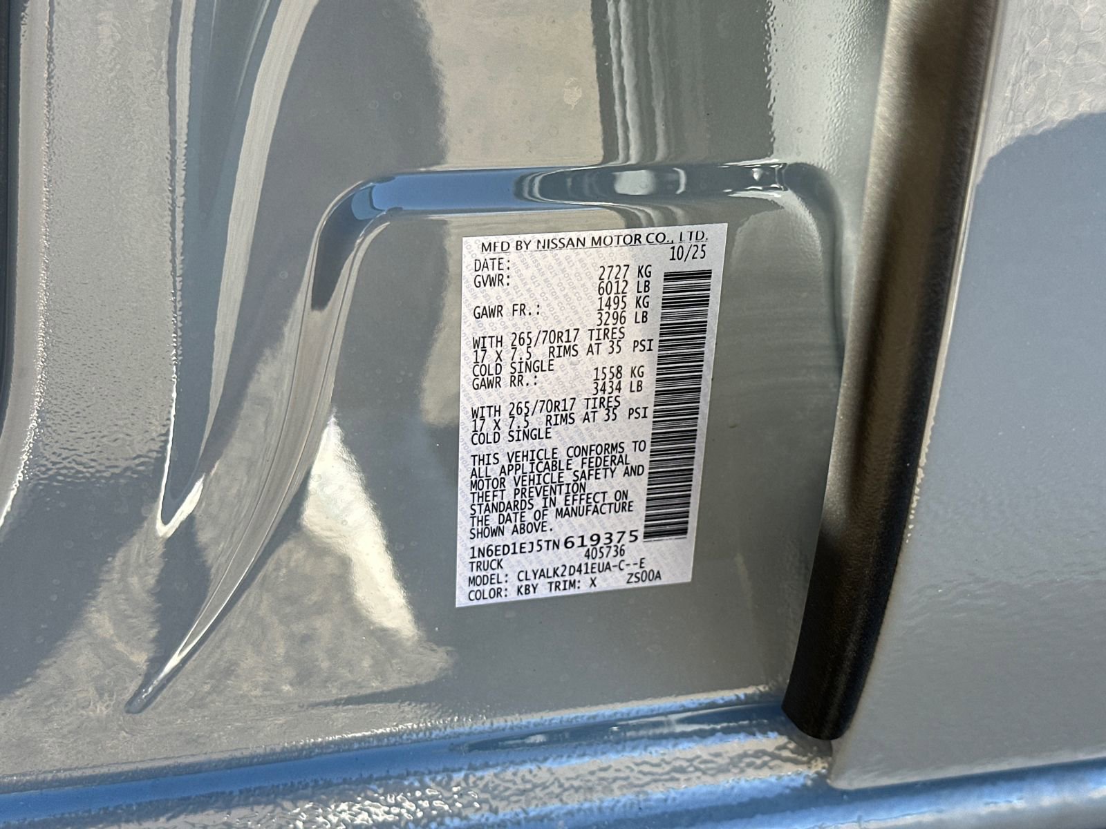 2026 Nissan Frontier Pro-X