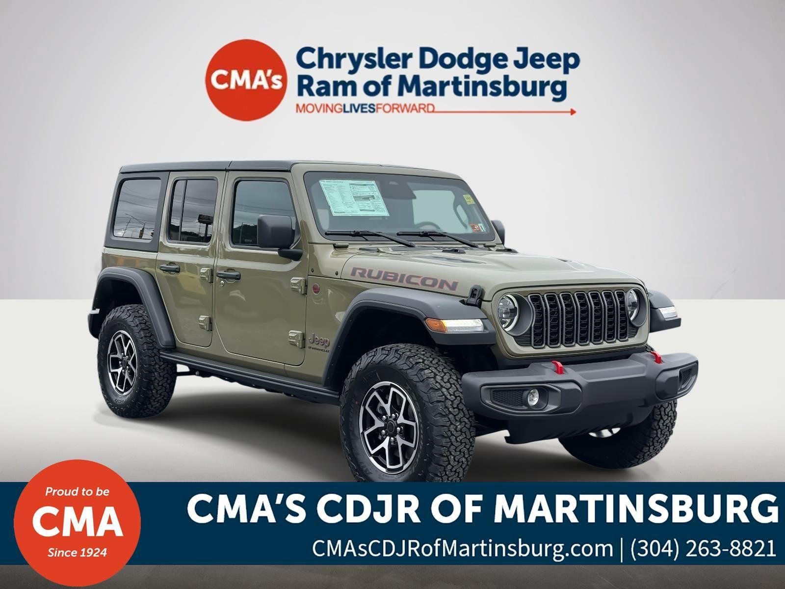 New 2025 Jeep Wrangler Unlimited Rubicon w/ Convenience Group