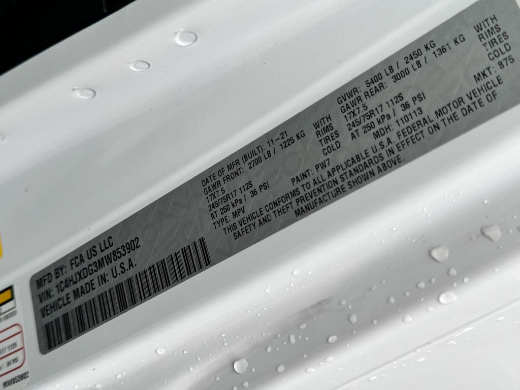 2021 Jeep Wrangler Unlimited Sport