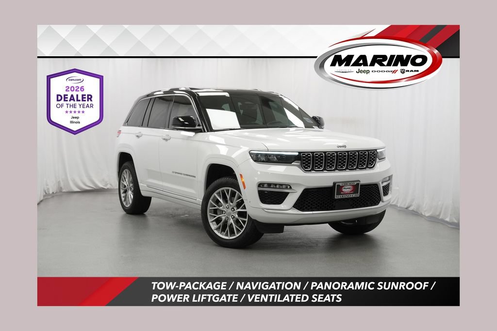 Certified 2022 Jeep Grand Cherokee Summit w/ Adv Protech Group IV