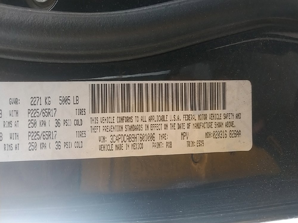 2017 Dodge Journey SE