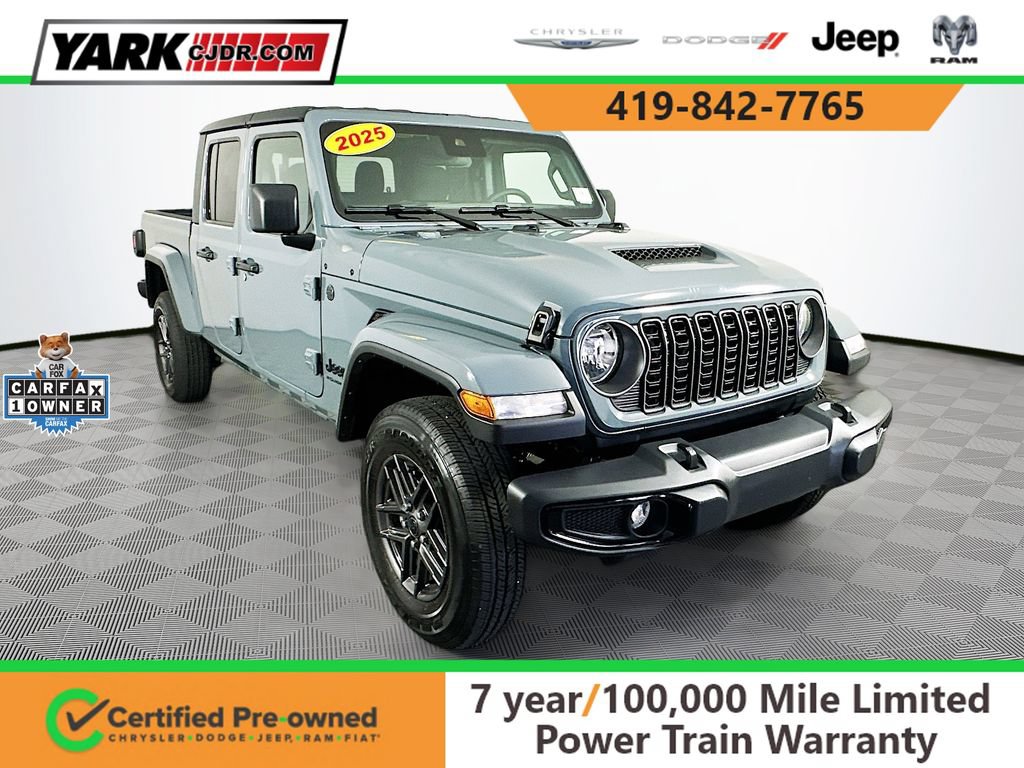 Certified 2025 Jeep Gladiator Sport