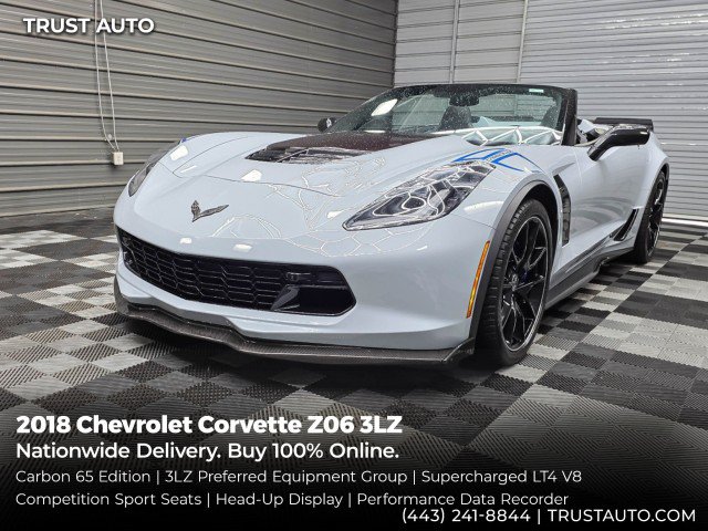 Used 2018 Chevrolet Corvette Z06 w/ Carbon 65 Edition