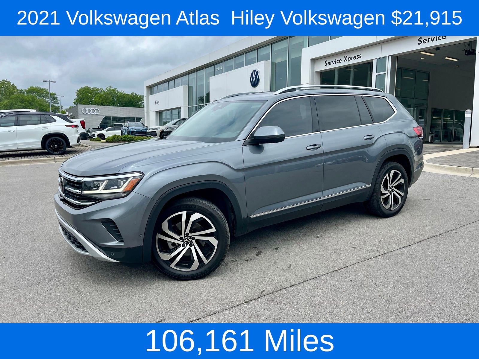 Used 2021 Volkswagen Atlas SEL Premium