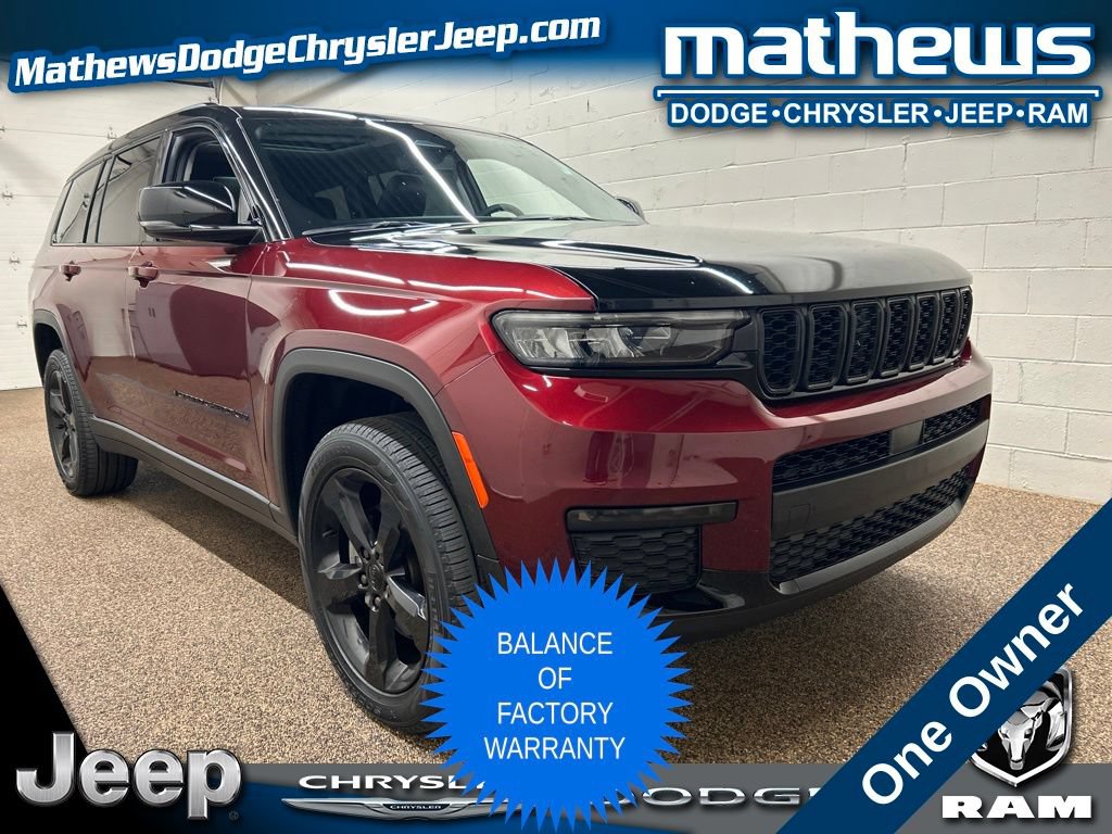 Used 2023 Jeep Grand Cherokee L Limited w/ Black Appearance Package