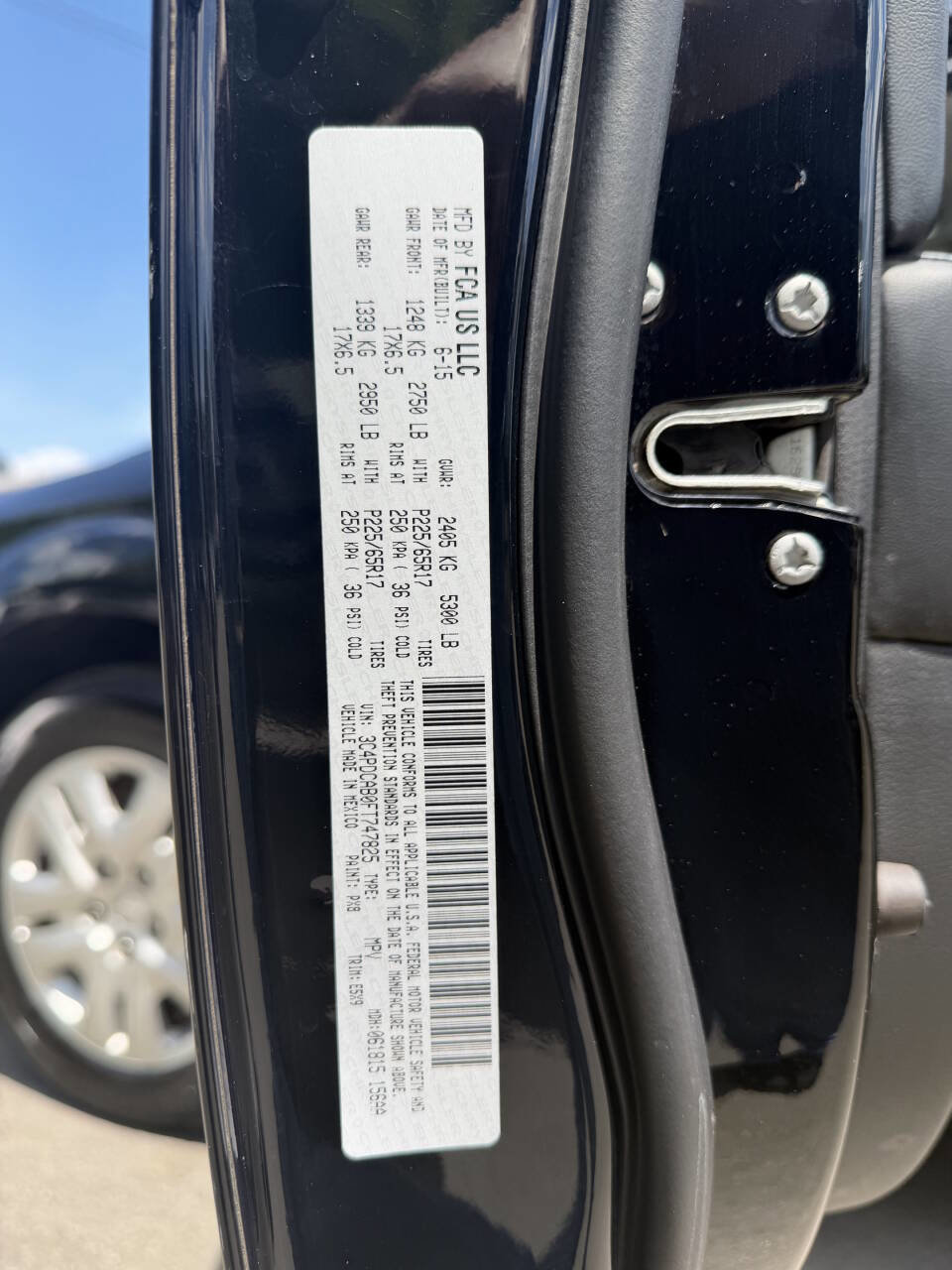 2015 Dodge Journey American Value Package