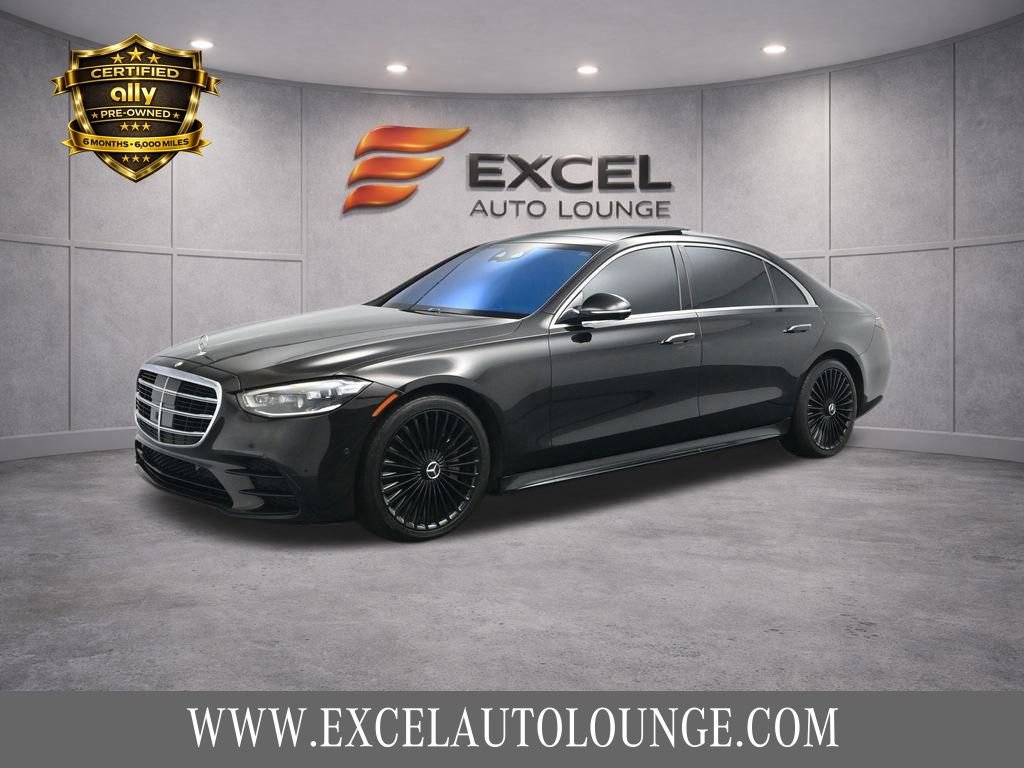 Used 2021 Mercedes-Benz S 580 4MATIC Sedan w/ AMG Line