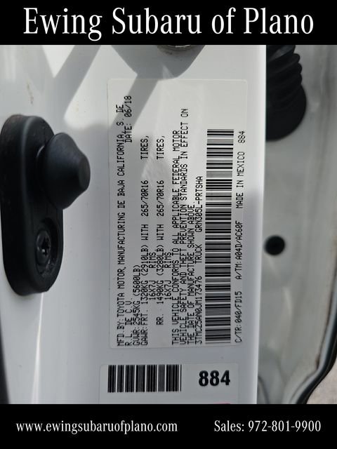 2018 Toyota Tacoma SR5