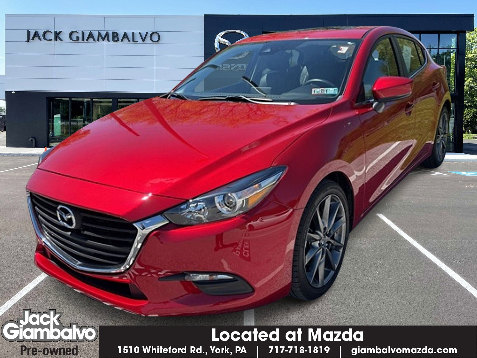 Used 2018 MAZDA MAZDA3 Touring