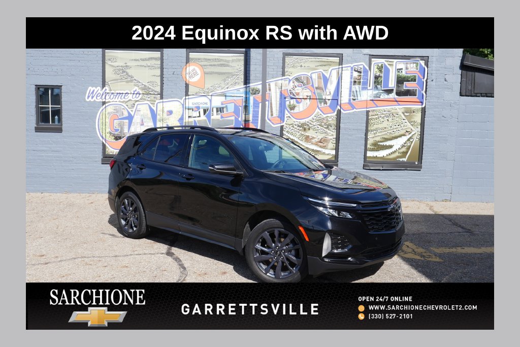 Used 2024 Chevrolet Equinox RS w/ RS Leather Package