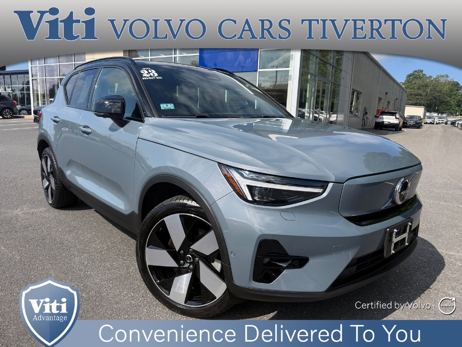 Certified 2023 Volvo XC40 Recharge Ultimate w/ Protection Package Premier