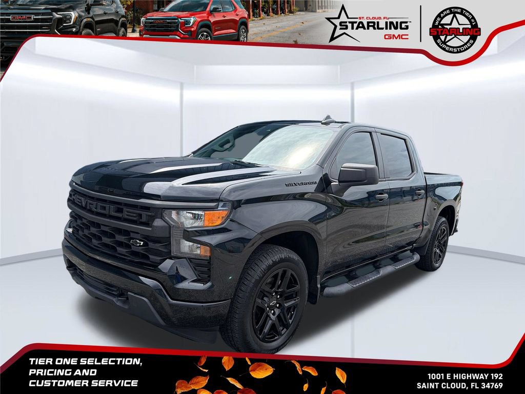 Used 2023 Chevrolet Silverado 1500 Custom w/ Rally Edition