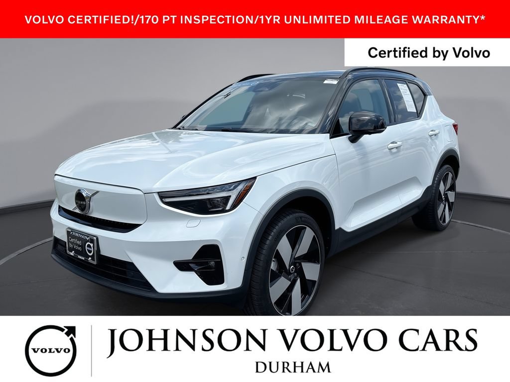 Certified 2023 Volvo XC40 Recharge Ultimate w/ Protection Package Premier