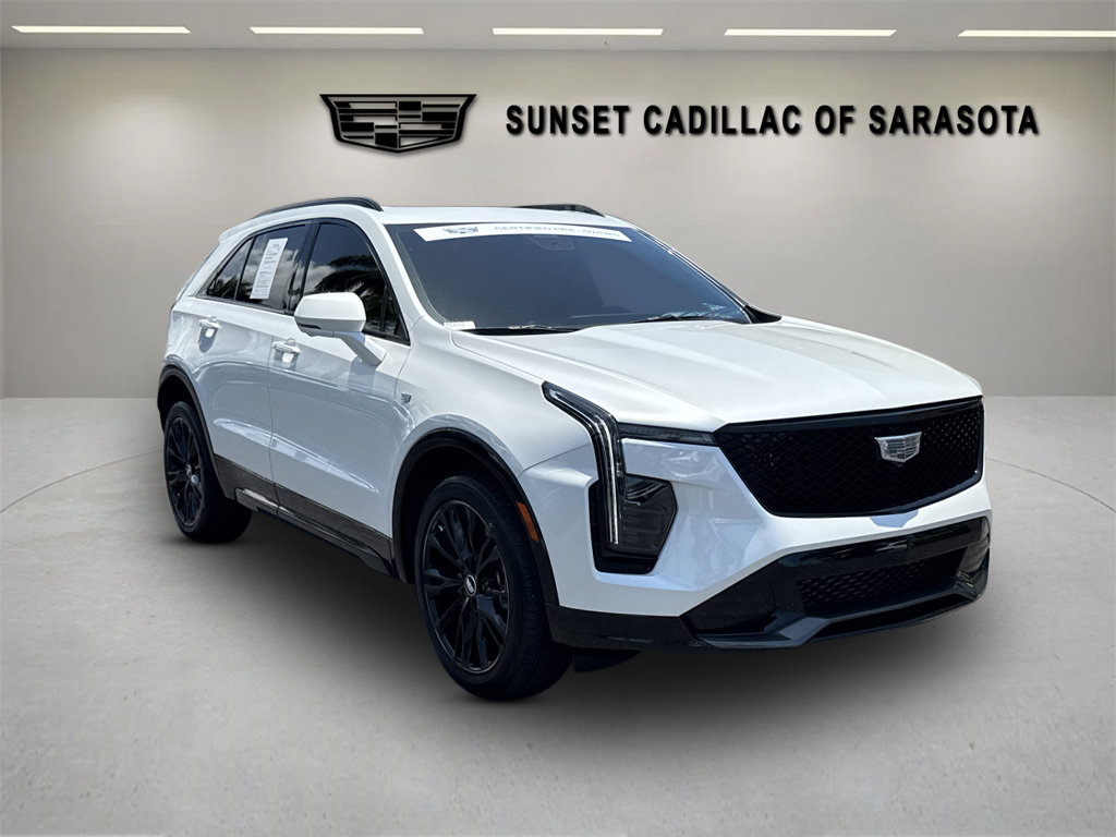 Certified 2025 Cadillac XT4 Sport w/ LPO, Onyx Lite Package
