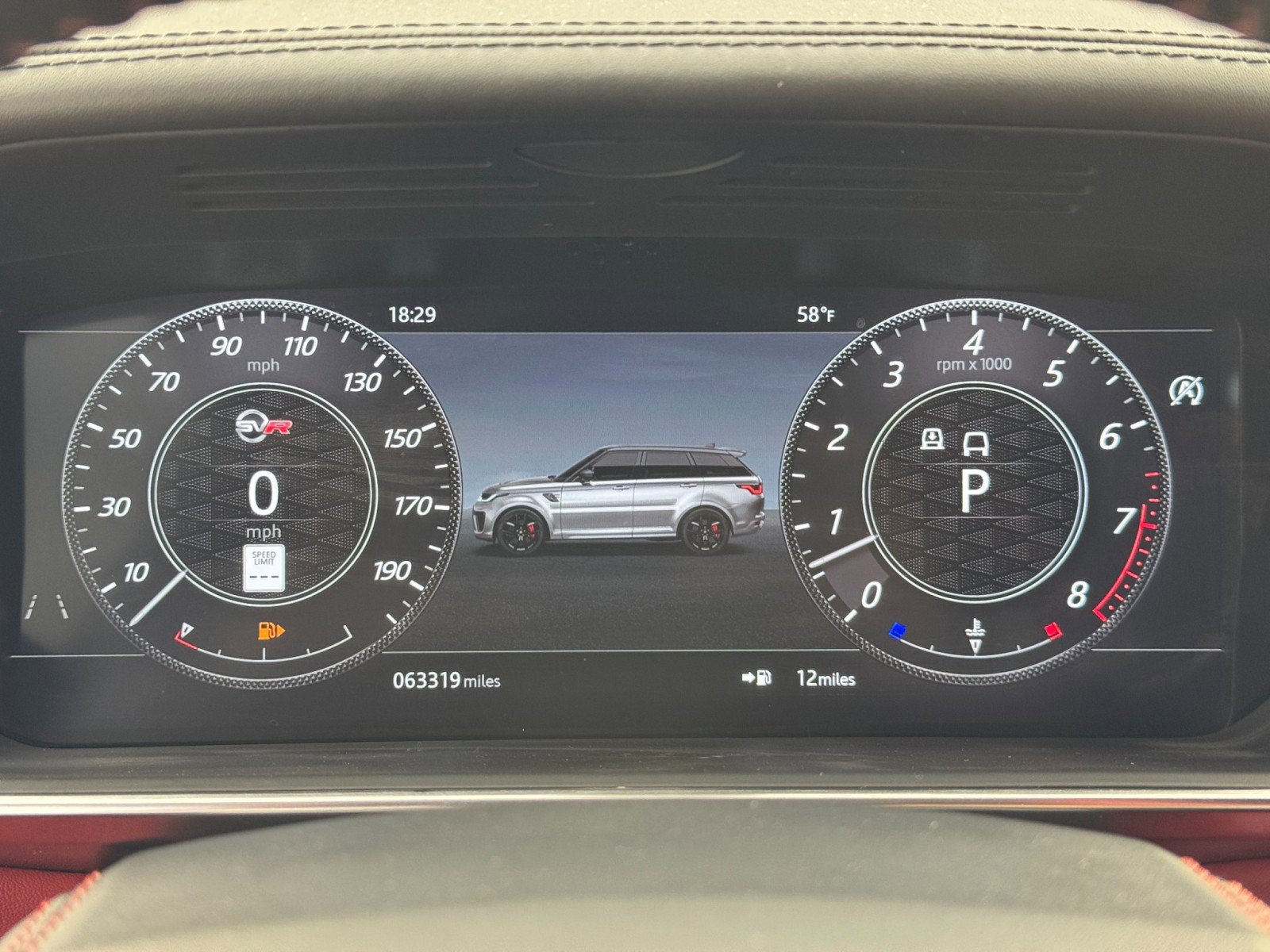 2019 Land Rover Range Rover Sport SVR