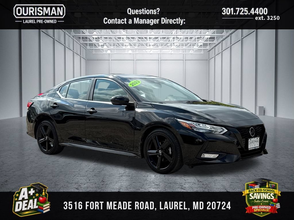 Used 2023 Nissan Sentra SR w/ Midnight Edition Package