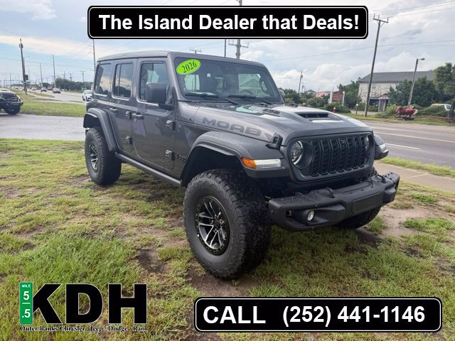 New 2026 Jeep Wrangler Unlimited Rubicon 392 w/ Quick Order Package 27X Moab