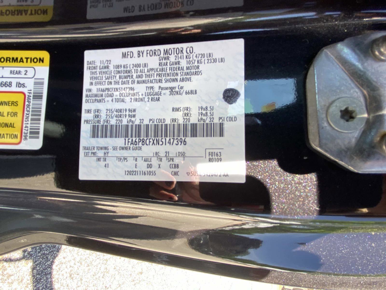 2022 Ford Mustang GT Premium