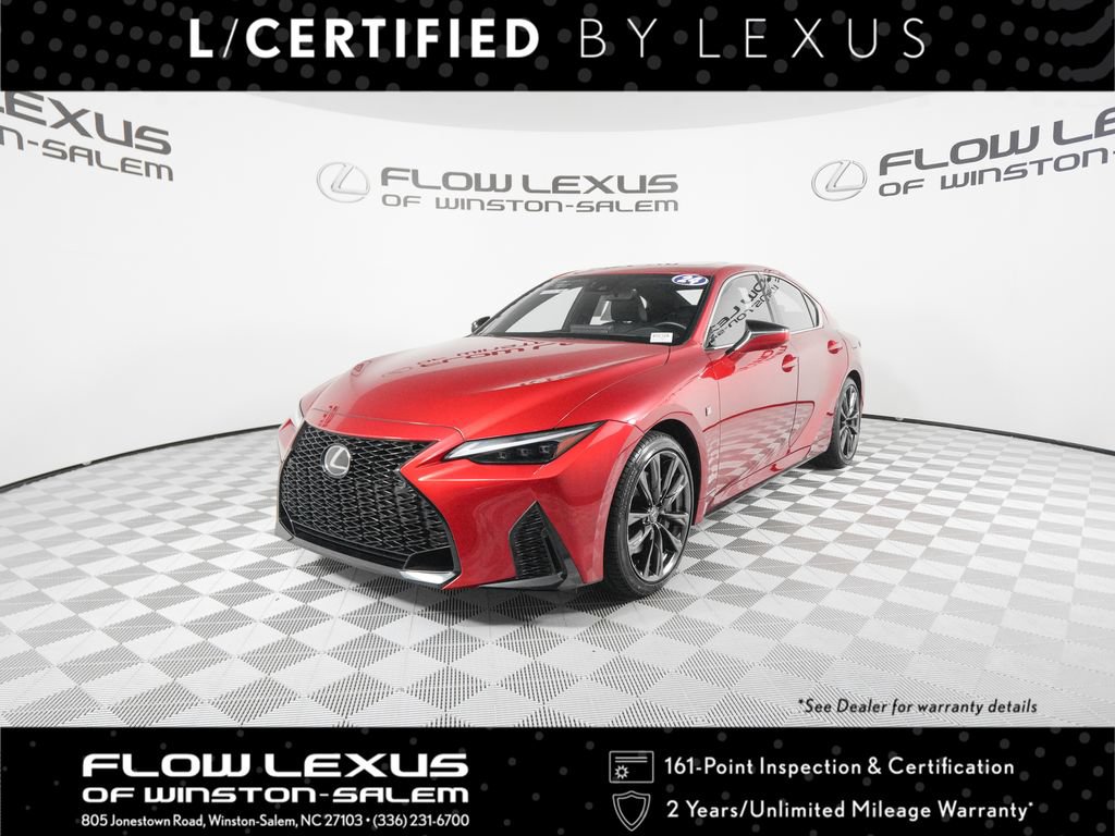 Certified 2024 Lexus IS 350 F Sport