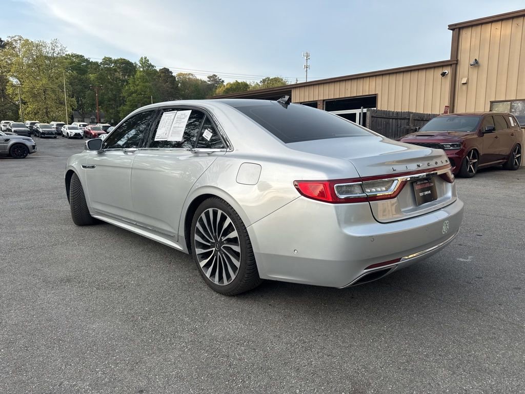 2018 Lincoln Continental Black Label