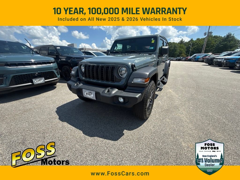 Certified 2024 Jeep Wrangler Unlimited Sport
