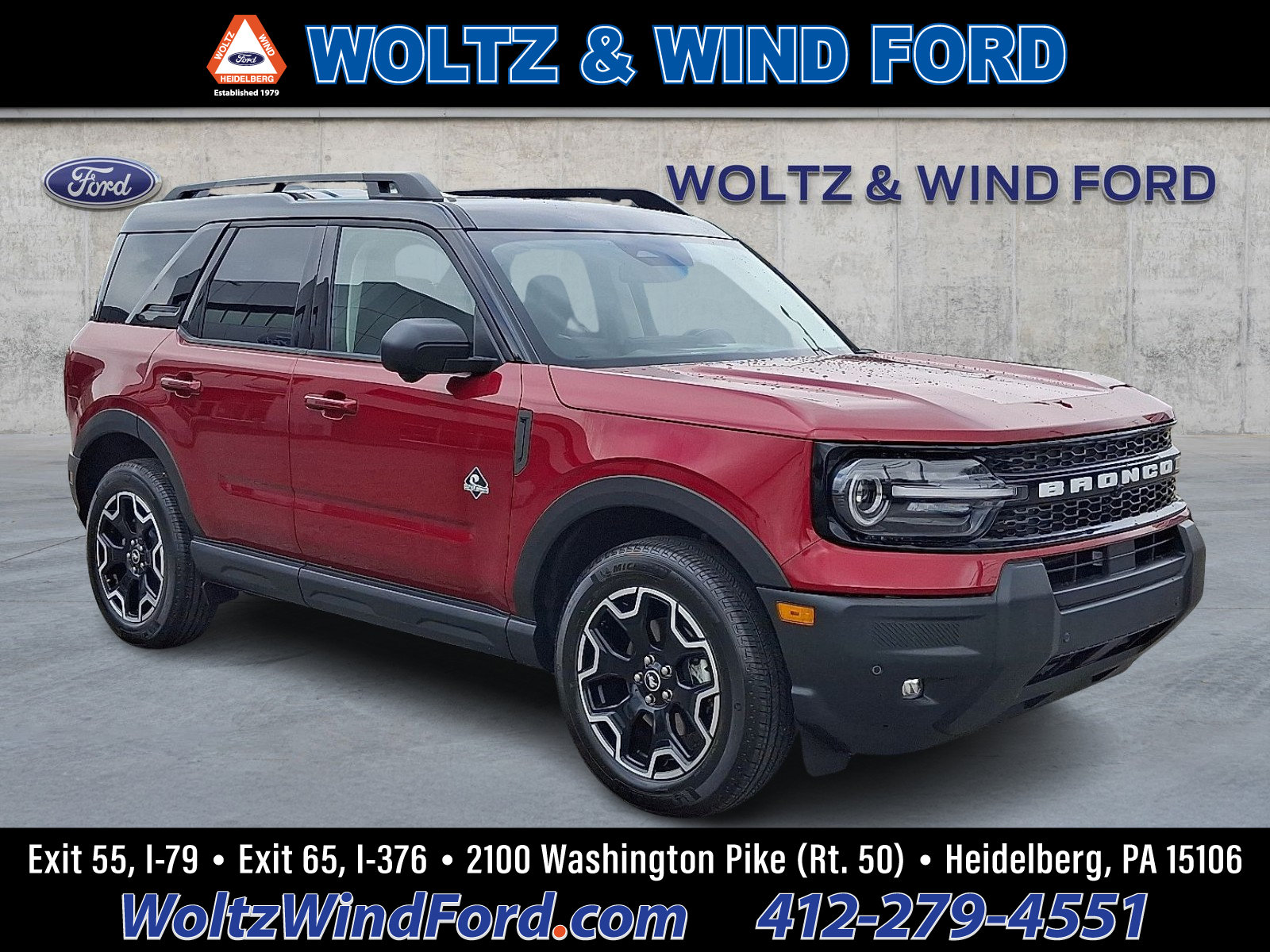 Certified 2025 Ford Bronco Sport Outer Banks w/ Outer Banks Tech Package+