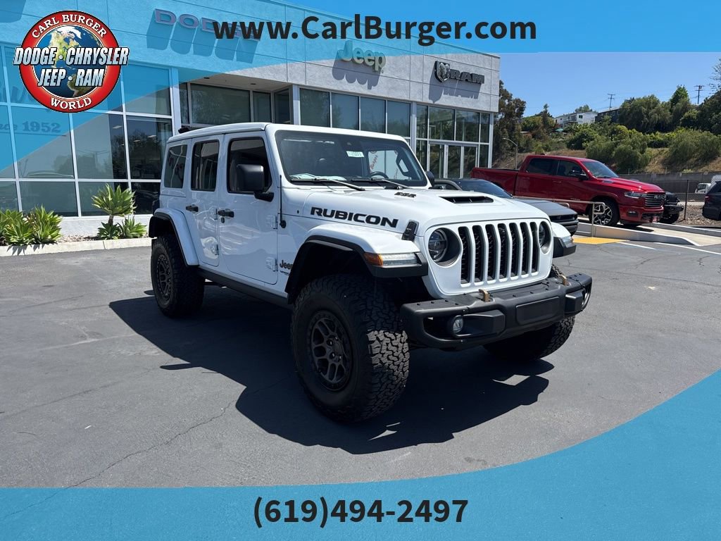 Certified 2022 Jeep Wrangler Unlimited Rubicon w/ Xtreme Recon 35" Tire Package