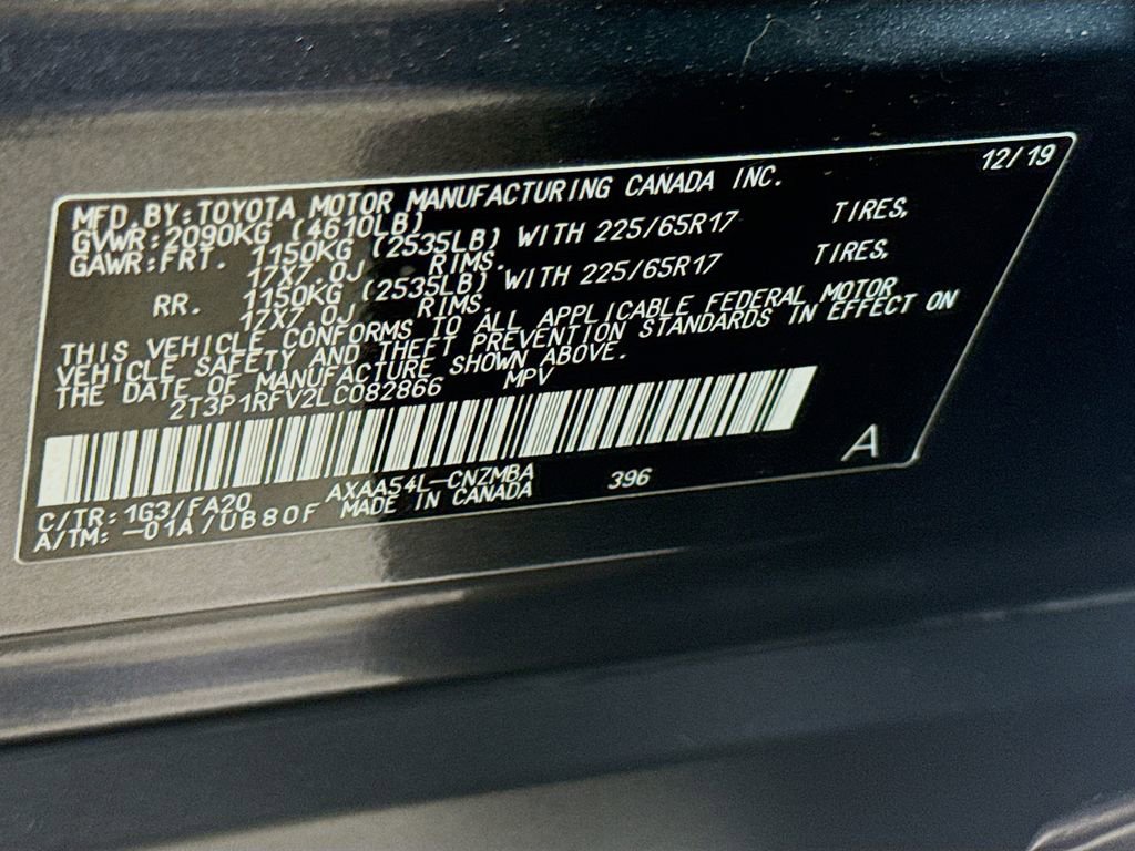 2020 Toyota RAV4 XLE