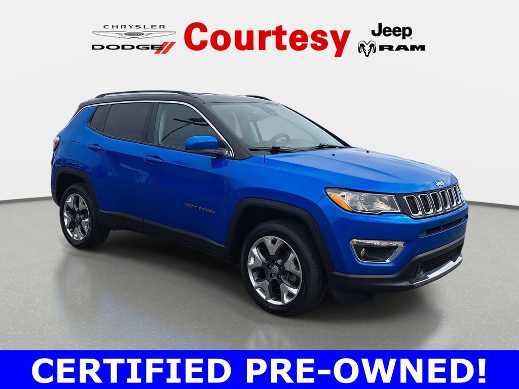 Certified 2021 Jeep Compass Limited