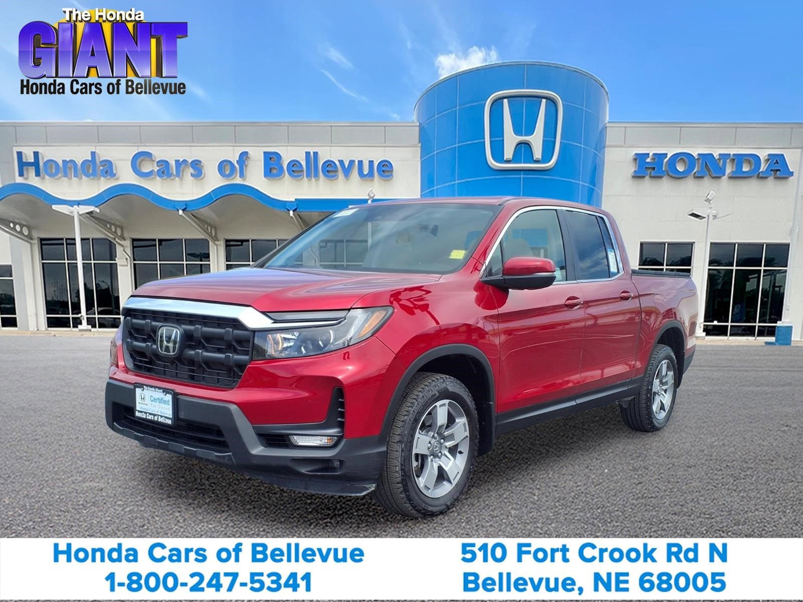 Certified 2025 Honda Ridgeline RTL