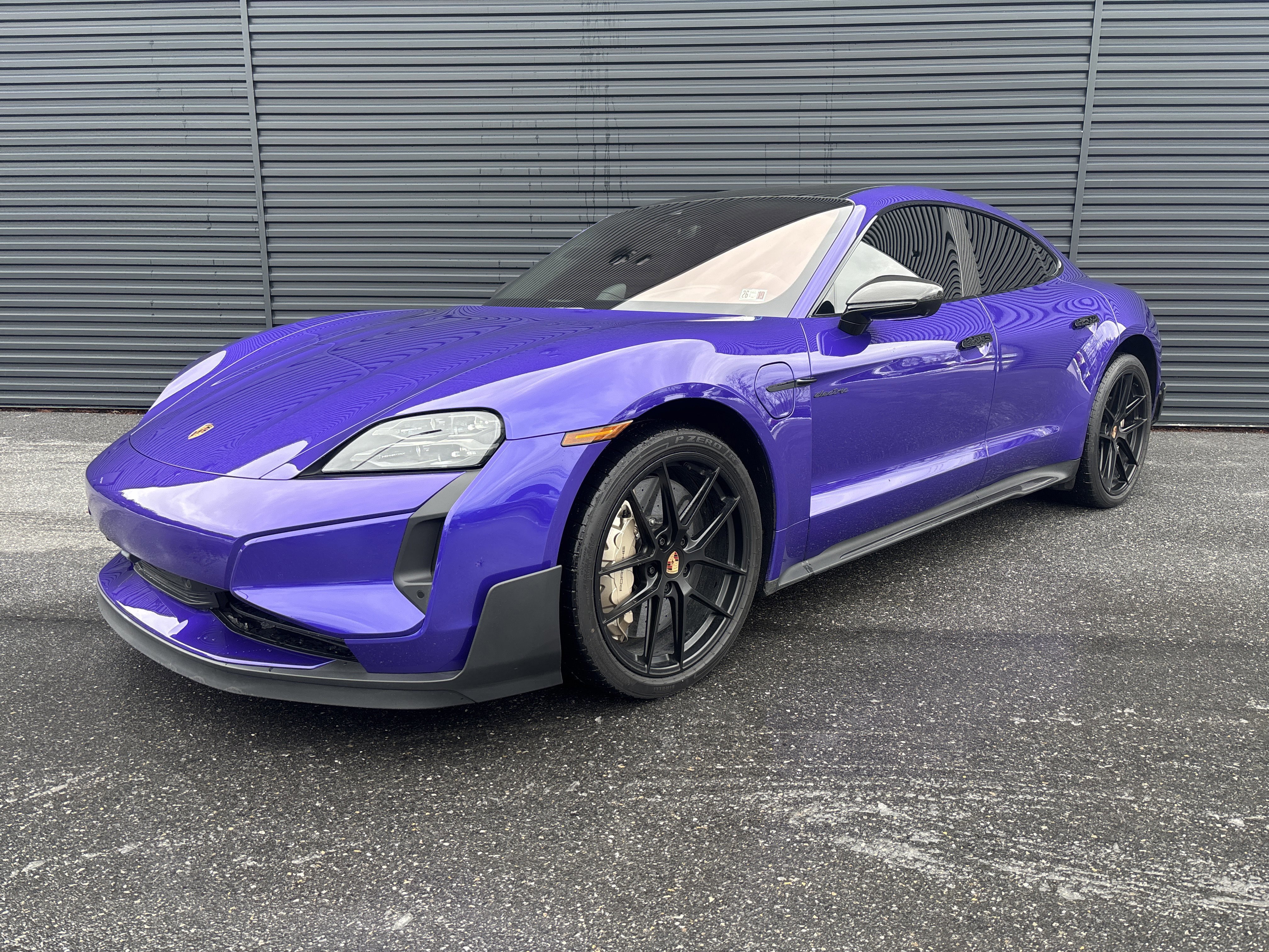 Certified 2025 Porsche Taycan Turbo GT