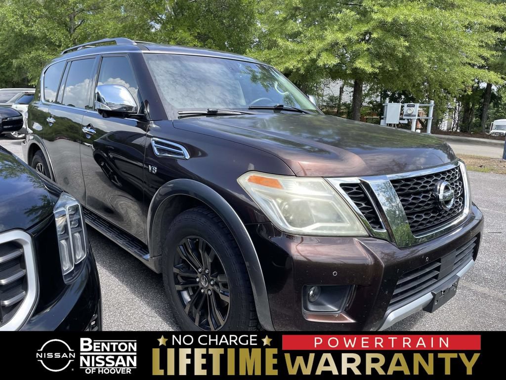 Used 2017 Nissan Armada Platinum w/ Captain Seat Package
