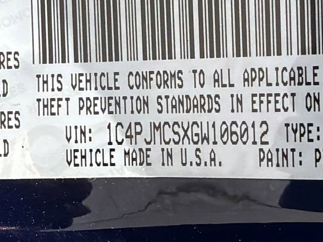 2016 Jeep Cherokee Latitude