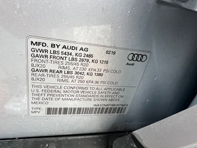 2019 Audi Q5 Prestige