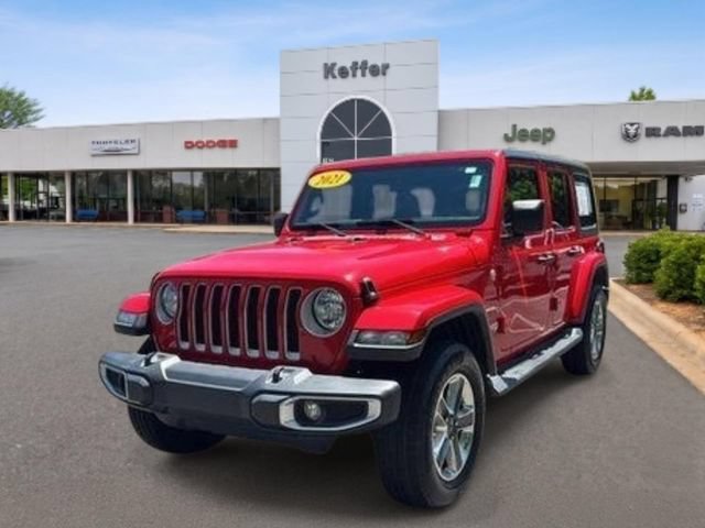Used 2021 Jeep Wrangler Unlimited Sahara