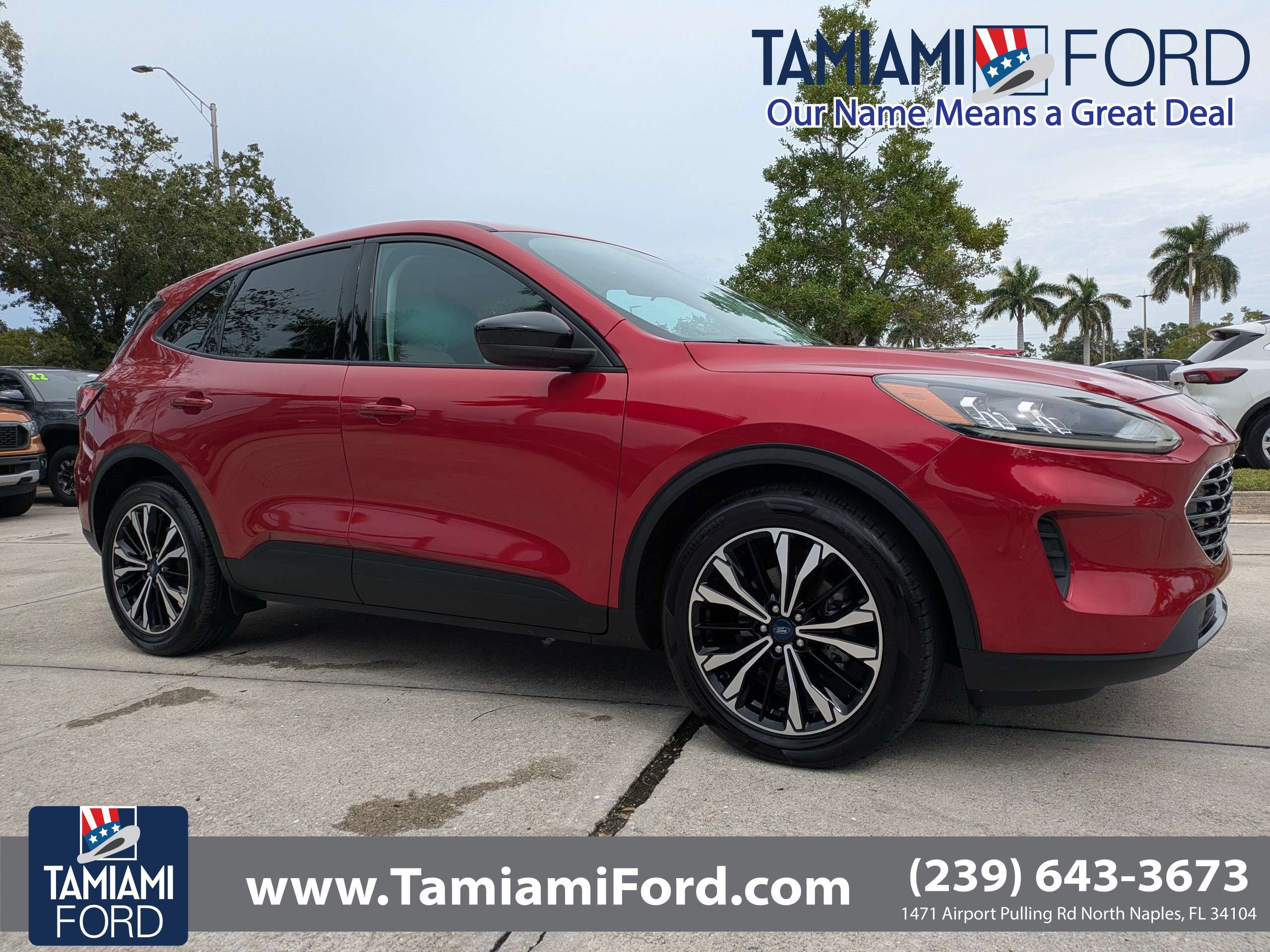Used 2021 Ford Escape SE w/ SE Sport Appearance Package