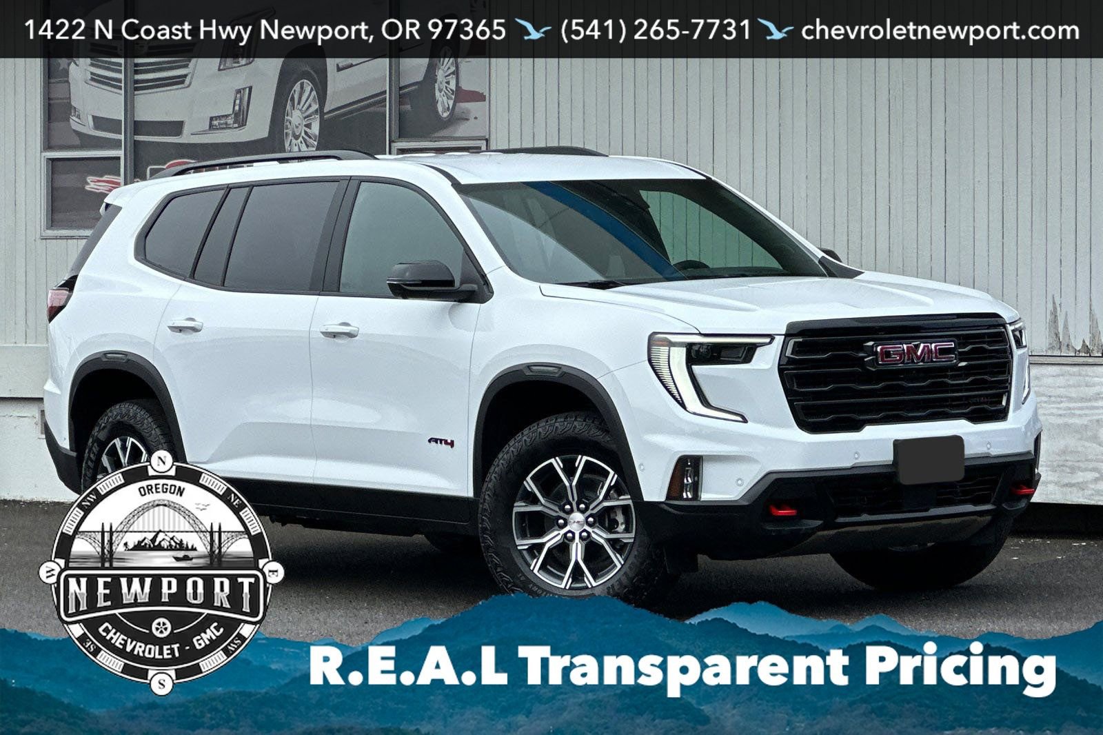 New 2025 GMC Acadia AT4 w/ Super Cruise Package