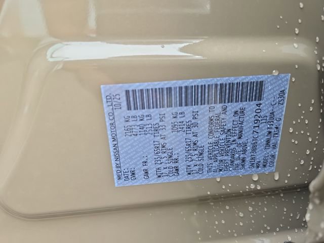 2026 Nissan Rogue SV