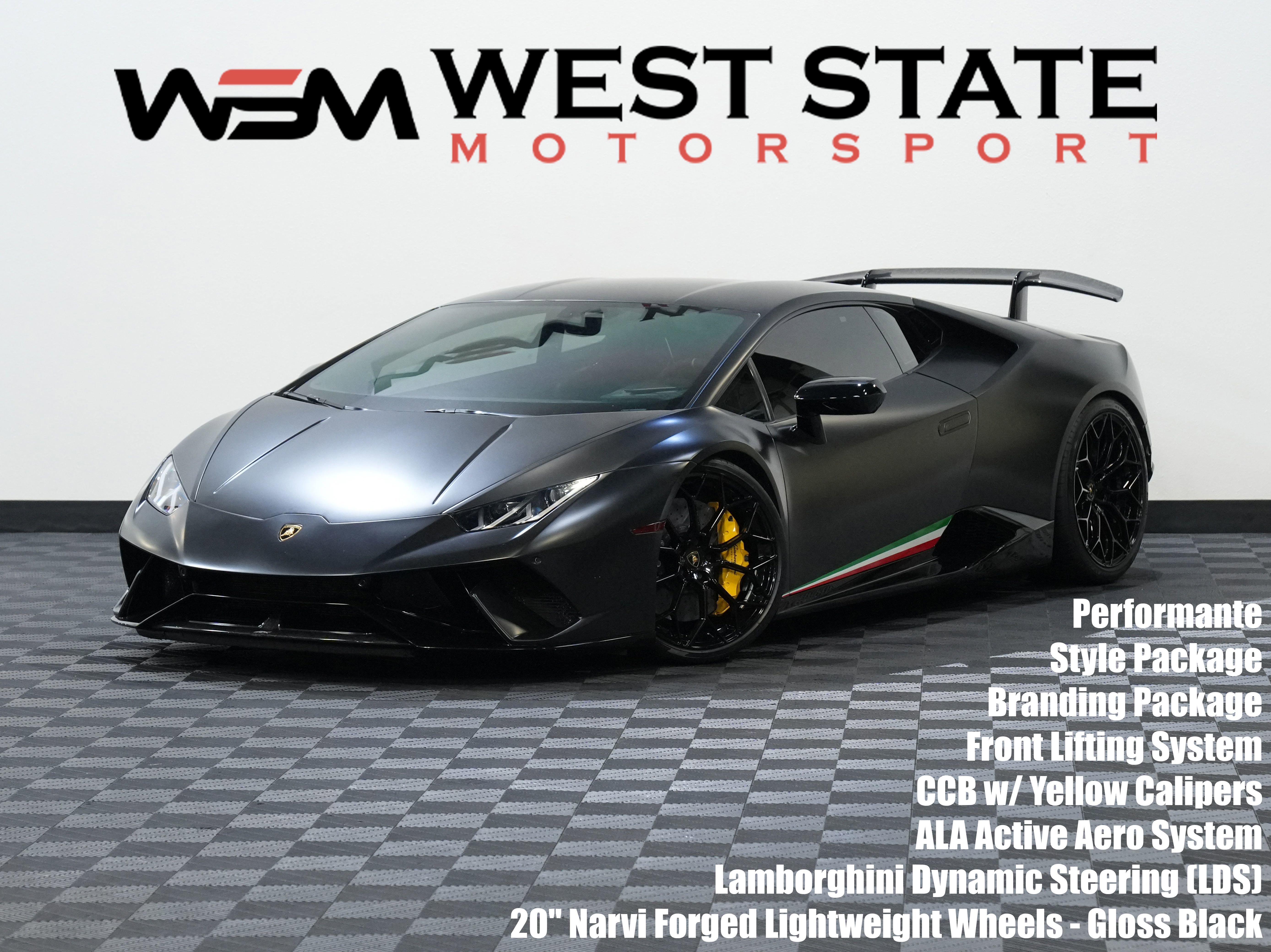 Used 2019 Lamborghini Huracan Performante