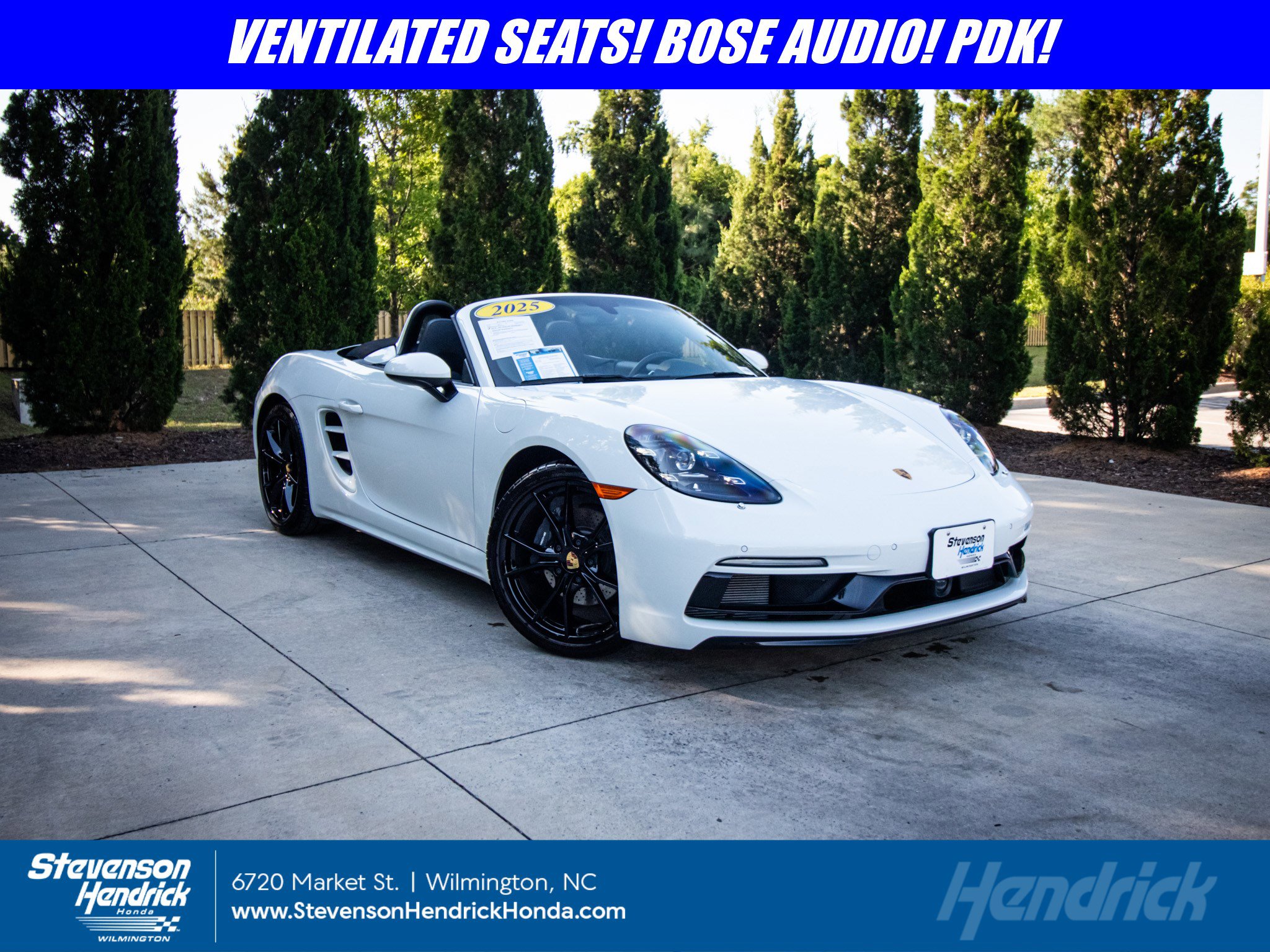 Used 2025 Porsche 718 Boxster