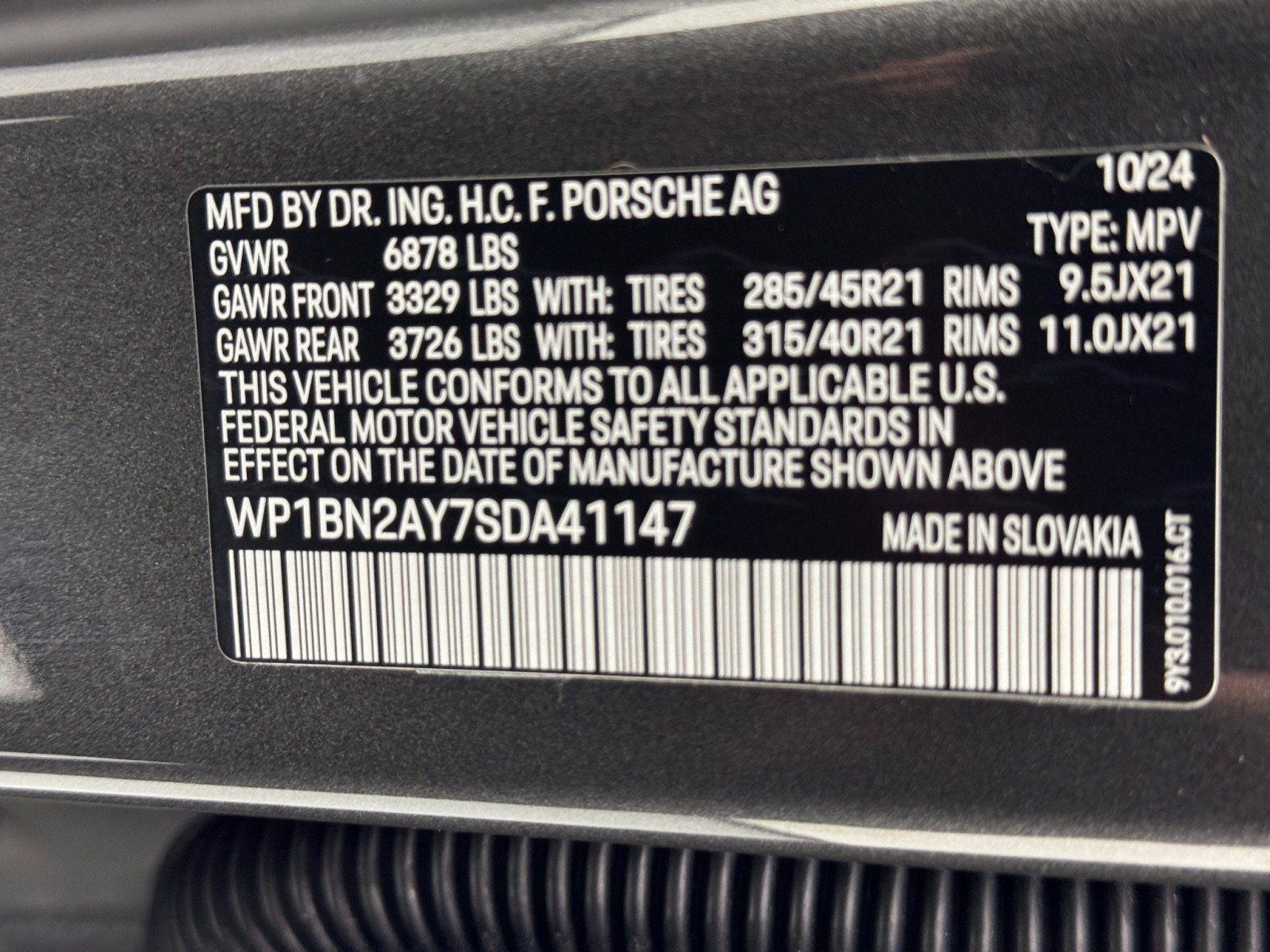 2025 Porsche Cayenne S