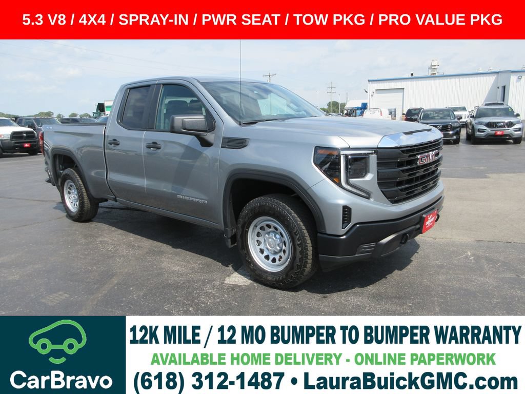 Certified 2023 GMC Sierra 1500 Pro w/ Pro Value Package