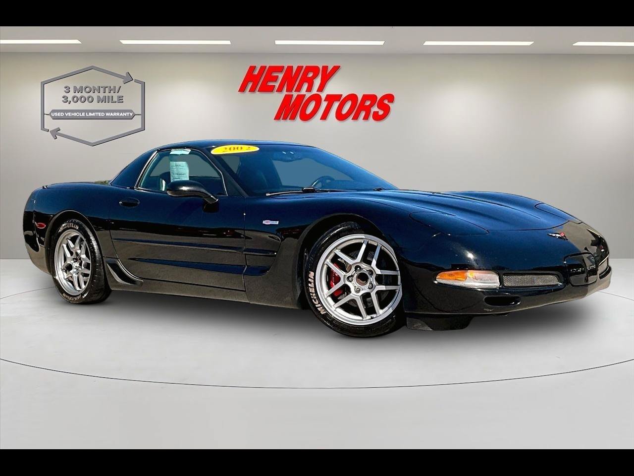 2002 Chevrolet Corvette Z06 Hardtop Coupe RWD