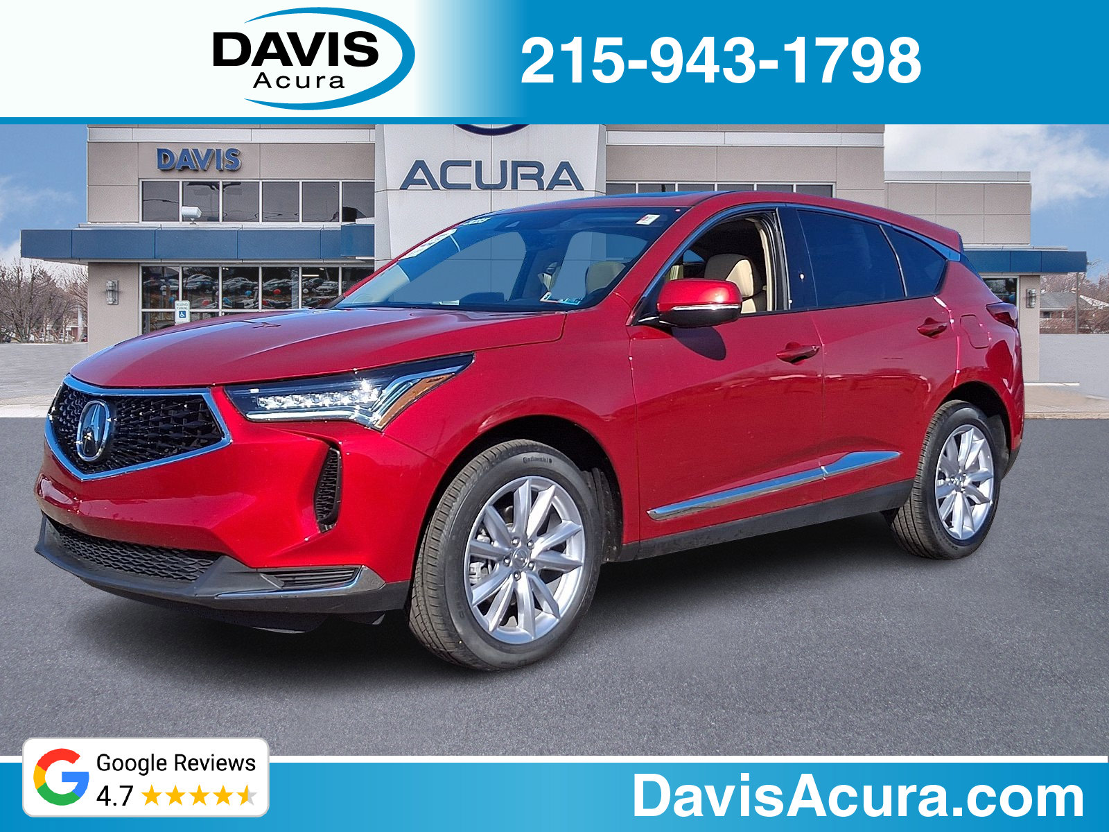 Certified 2023 Acura RDX AWD